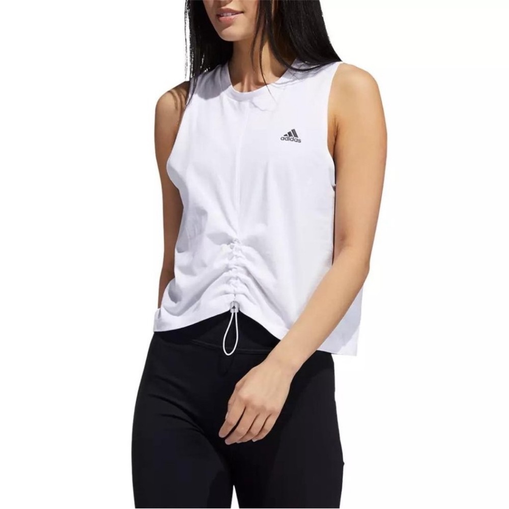 ADIDAS | Women's Ruched Tank Top - XS